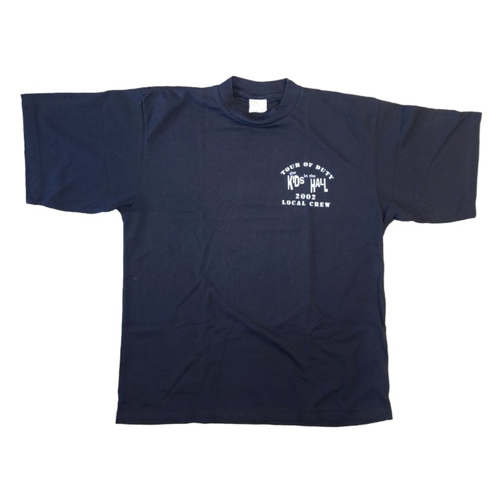 Vintage 2002 Kids In The Hall Tour Of Duty Local Crew Shirt